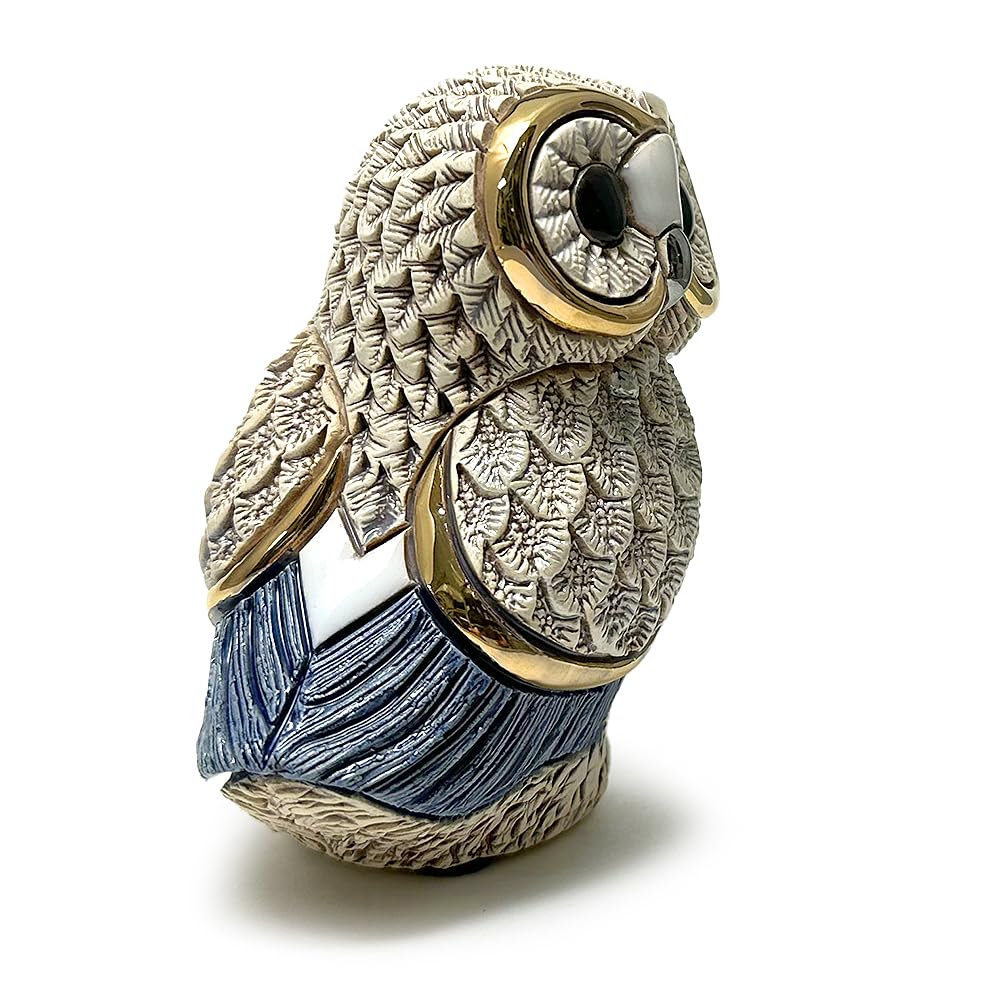 リンコナダ 白フクロウ 陶器 置物 Amazon.co.jp: リンコナダ 白フクロウ 425 陶器 動物 置物